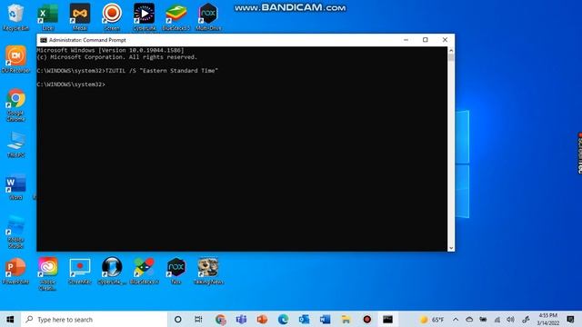 Change the time zone in windows 10 via Command prompt смотреть онлайн