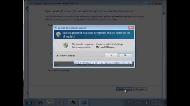 Desactivar control de cuentas de usuario en Windows 7 (Permisos de Administrador) смотреть онлайн