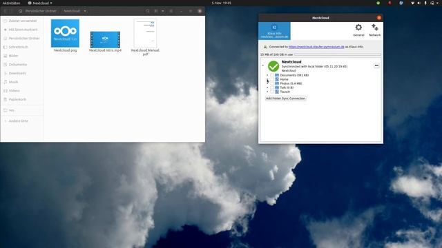 Das Nextcloud - Client-Tool смотреть онлайн