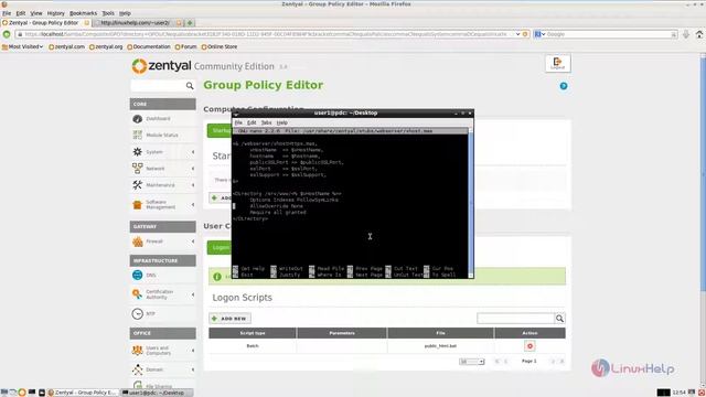 How to Enable UserDir and Password Protect Web Directories on Zentyal Webserver смотреть онлайн