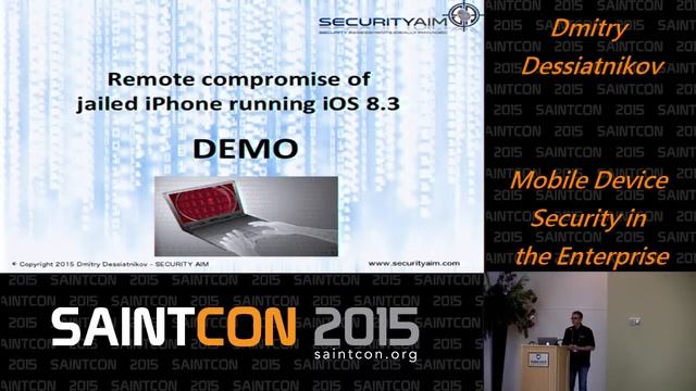 Mobile Device Security in the Enterprise смотреть онлайн