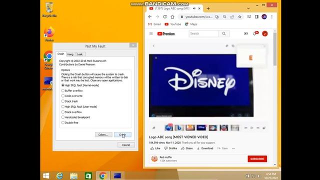 Logo ABC Song has a BSOD (Windows 8.1) смотреть онлайн
