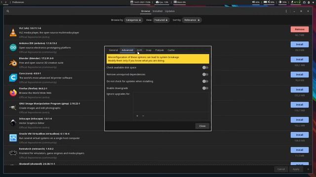 Install Manjaro's Pamac on Arch with Flatpak & Snap Support смотреть онлайн