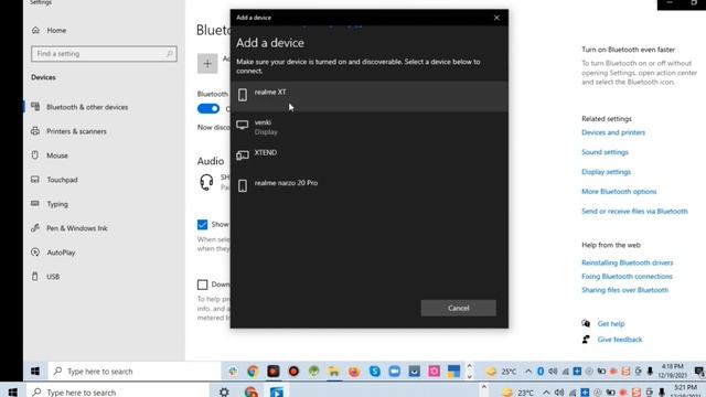 Head phone setting windows 10 via Bluetooth смотреть онлайн