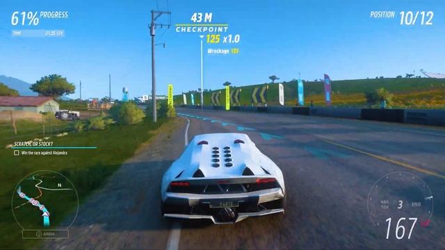Forza Horizon 5 - Lamborghini Sesto Elemento Forza Edition 5M CR (TUNED!) [4K HDR] Gameplay смотреть онлайн