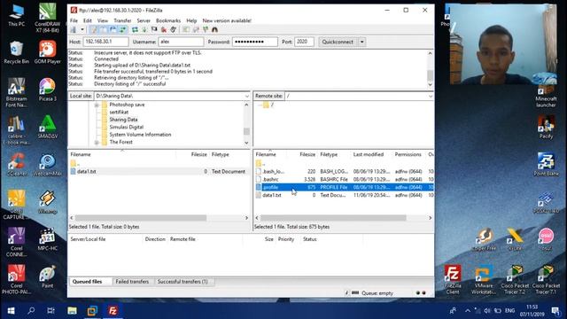Konfigurasi FTP Server Debian 9 | Konfigurasi Proftpd смотреть онлайн