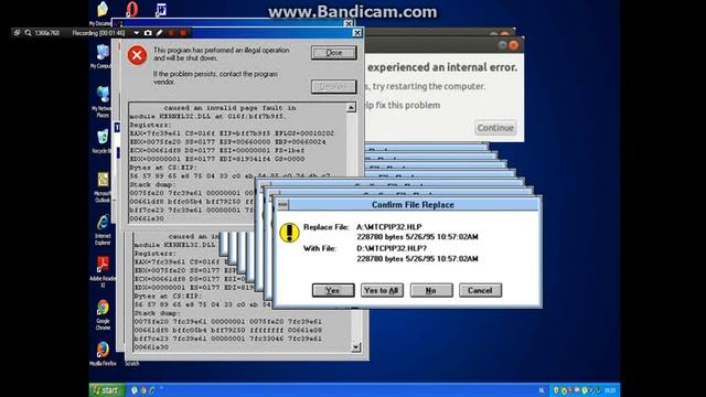 Windows XP Crazy Error 2015 vol.02! смотреть онлайн