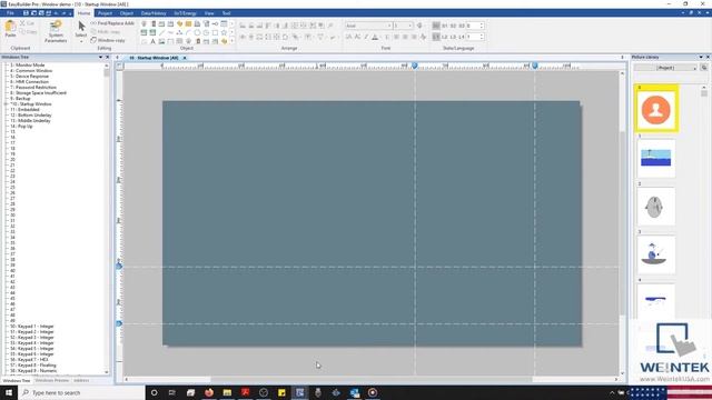 EasyBuilder Pro Window Operation - Weintek USA, Chapter 6 смотреть онлайн
