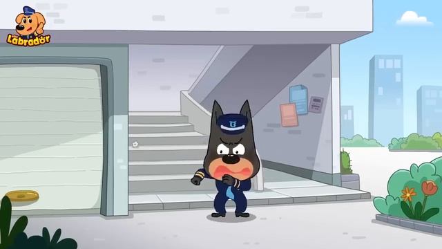 Don't Throw Things Out of Window Safety Cartoon Kids Cartoon Sheriff Labra | cartoon for kid смотреть онлайн