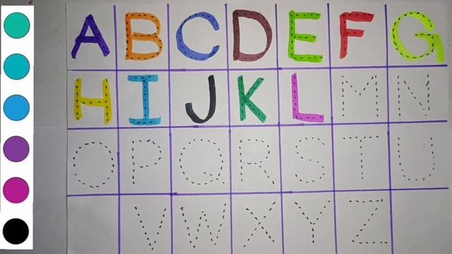 A for Apple | B for Ball | C for Cat | Learn Alphabet |Capital and small Letters Aa to Zz |ABCD|ep3 смотреть онлайн