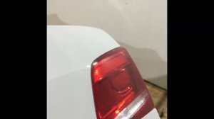 Полировка белого авто.
