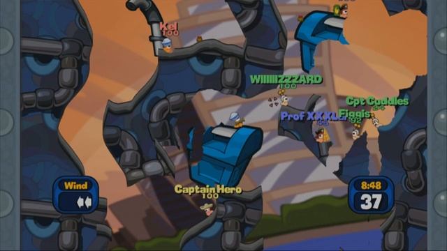 Worms 2 Part 2 - Drill Baby, Drill - Cramped Couch смотреть онлайн