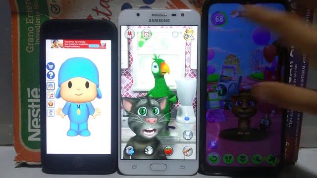 Talking Pocoyo Echo VS Talking Pierre Echo VS My Talking Tom 2 Echo 206 смотреть онлайн
