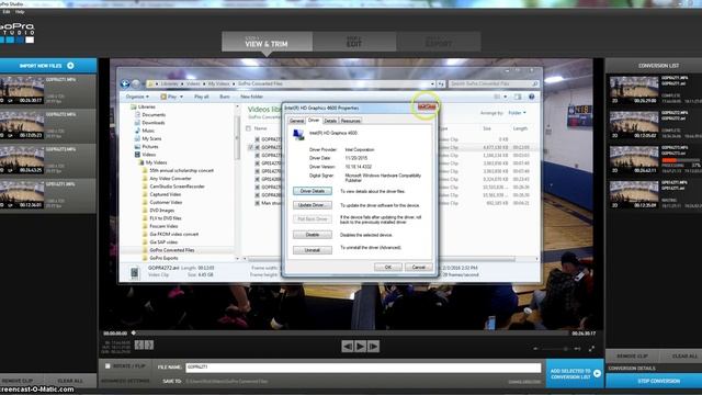 gopro conversion fail screencast смотреть онлайн