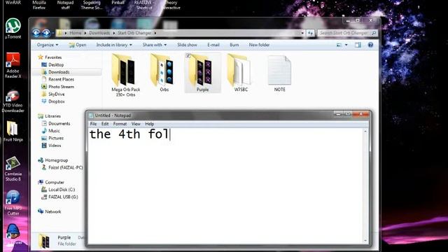 How to change Start Orb in Windows 7 Free смотреть онлайн