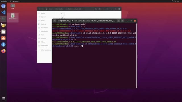 GNSE Ubuntu Install STM32CubeIDE смотреть онлайн