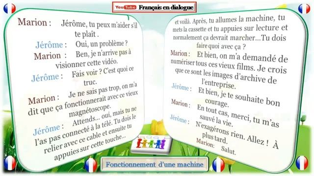 Dialogue En Français Entre Deux Amis & Apprendre Le Français