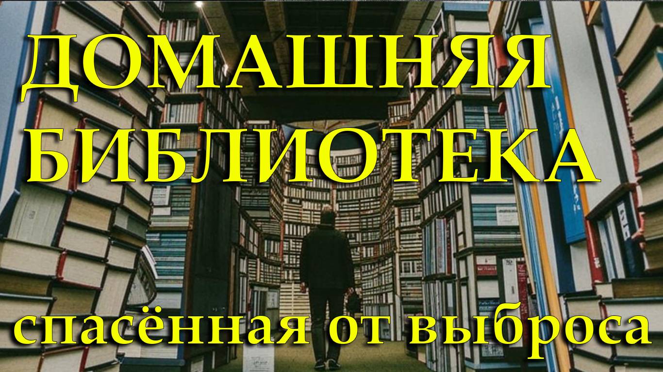 СПАСЕННАЯ ДОМАШНЯЯ БИБЛИОТЕКА || ОБЗОР КНИГ смотреть онлайн