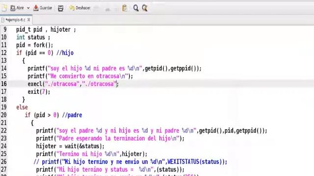 C Linux Procesos 03 смотреть онлайн