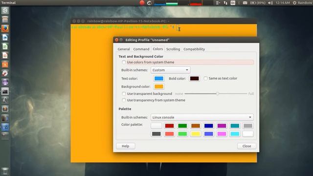 How to Change Color of Bash Prompt ( Command Prompt ) and Customize it on Ubuntu 16.04 / 5.04 /14.0 смотреть онлайн