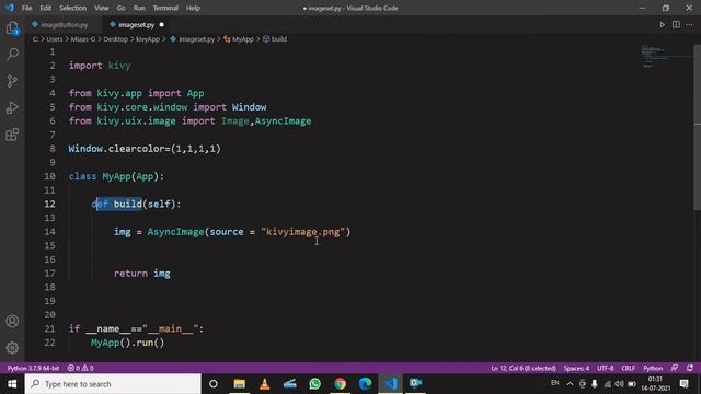 kivy Image and AsyncImage | kivy full course in hindi | python kivy tutorial in hindi смотреть онлайн