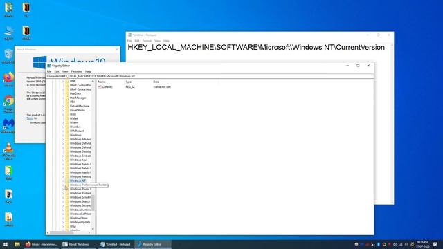 How to change Windows Registration details in 15 secs смотреть онлайн
