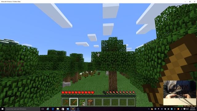 Minecraft windows 10 edition first time playing смотреть онлайн