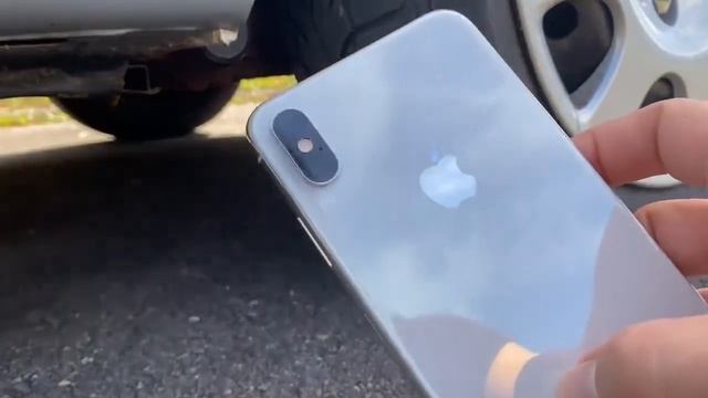 EXPERIMENT iPhone X 256GB VS CAR and Crushing Crunchy & Soft | Эксперимент: айфон 10 256гб vs CA смотреть онлайн