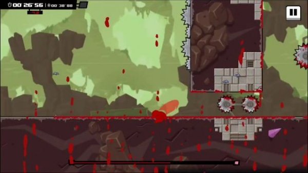 Super Meat Boy Forever - Gameplay #1 Android (Chipper Grove)