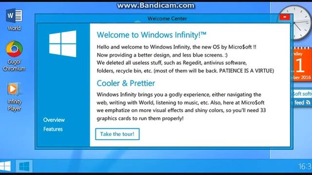 Windows Infinity (My Version) смотреть онлайн
