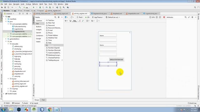 38- Design Splach+Login+Register смотреть онлайн