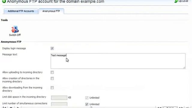 How to setup Anonymous FTP Access in Plesk 10 Control Panel - End User Interface смотреть онлайн
