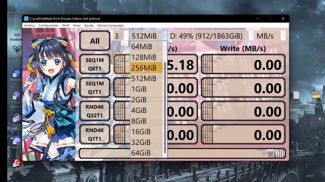 Como saber LA VELOCIDAD de los DISCOS DUROS en Windows 10 y 11 con CrystalDiskMark ⭐ смотреть онлайн