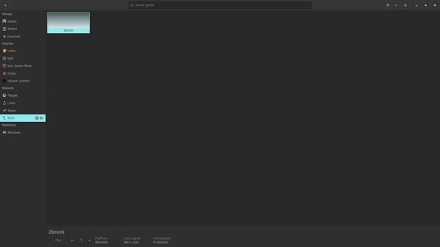 ZBrush 2022 in GNU/Linux (Pop!_OS) смотреть онлайн