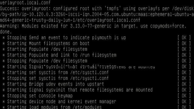 Console Video Ubuntu Mass Fail to Commission смотреть онлайн