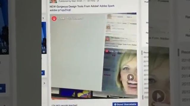ADOBE SPARK - Announcement on Facebook Live by Mari Smith смотреть онлайн