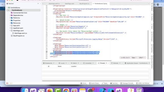 Dotnet MAUI Icon Fonts , Fonts Xaml Implementation смотреть онлайн