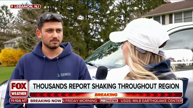'Felt Like The Ground Was Sinking In': NJ Resident Describes Earthquake While Out Walking Dog смотреть онлайн