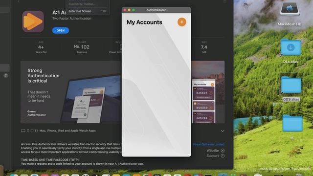 A1 Authenticator Business App [MAC] Basic Overview смотреть онлайн