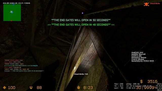 [CS:S Zombie Escape] ze_ffxii_feywood_b3_1 Lgend mode win with lv1 heal смотреть онлайн