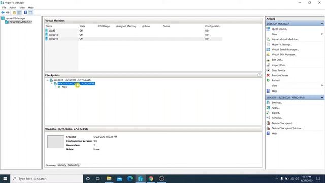 How to Create Checkpoint in Hyper V (Urdu/Hindi) смотреть онлайн