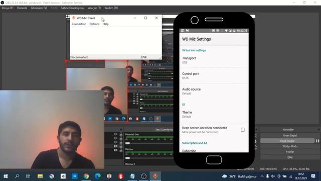 TELEFONU BİLGİSAYAR MİKROFONU OLARAK KULLANMAK (Wo -Mic Nasıl Kullanılır) смотреть онлайн