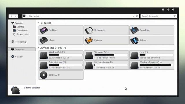 Windows 8.1 Theme - Maestix 8.1 смотреть онлайн
