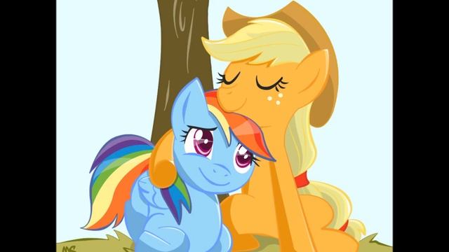 Applejack X Rainbowdash