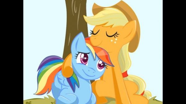 Applejack x Rainbowdash