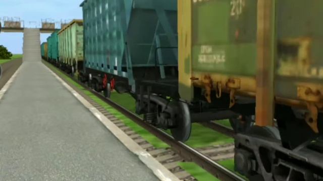 Проход грузового по станции | trainz android | смотреть онлайн