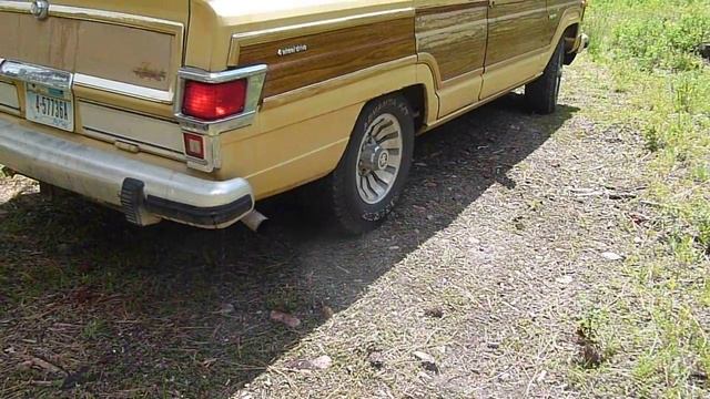1981 Jeep Wagoneer Limited Pre Tune-Up смотреть онлайн