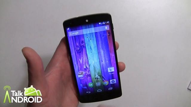 Android 4.4 KitKat Google Experience Launcher walkthrough on the Nexus 5 смотреть онлайн