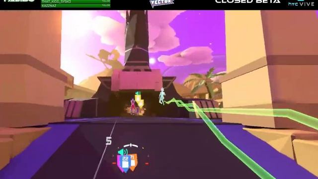 Sprint Vector VR | Multiplayer Session 3 | NEW! Closed Beta! | Vive смотреть онлайн