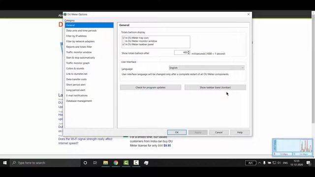 How to Add Internet Speed Meter in Windows 10 Taskbar смотреть онлайн
